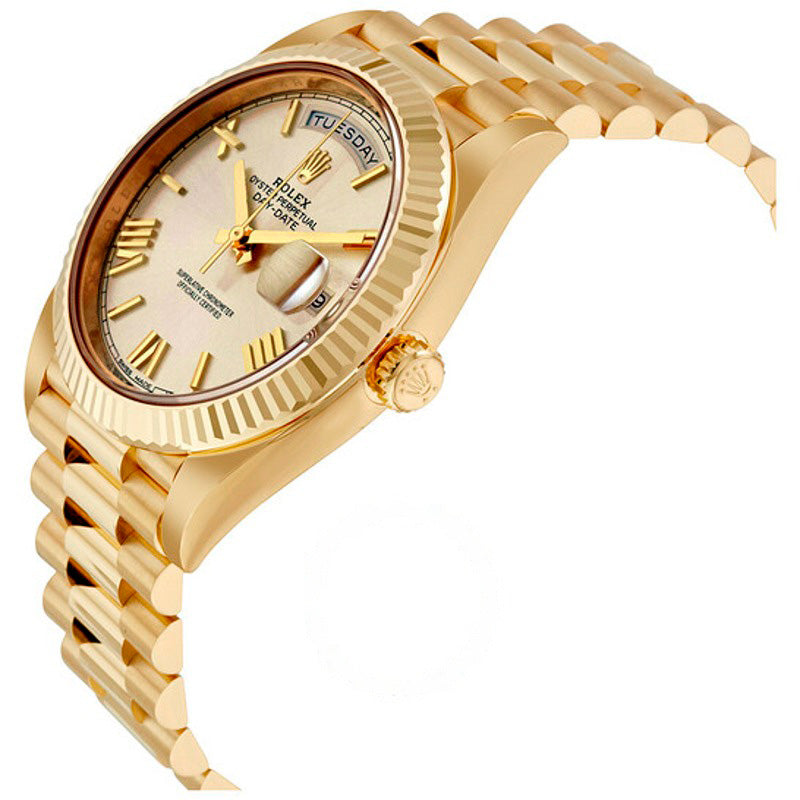 Relógio Day-Date 40 Mostrador Prateado 40 mm - Mercado de Luxo - O Maior E-Commerce de Bens, Produtos e Serviços de Luxo do Brasil.