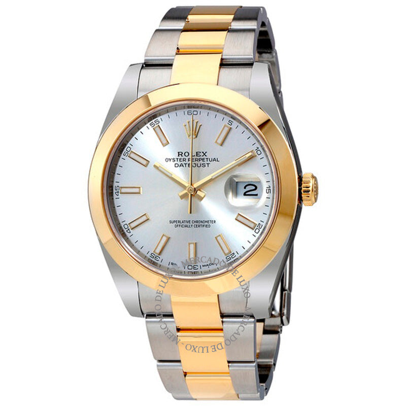 Relógio Datejust 41 Mostrador Prateado 41 mm - Mercado de Luxo - O Maior E-Commerce de Bens, Produtos e Serviços de Luxo do Brasil.
