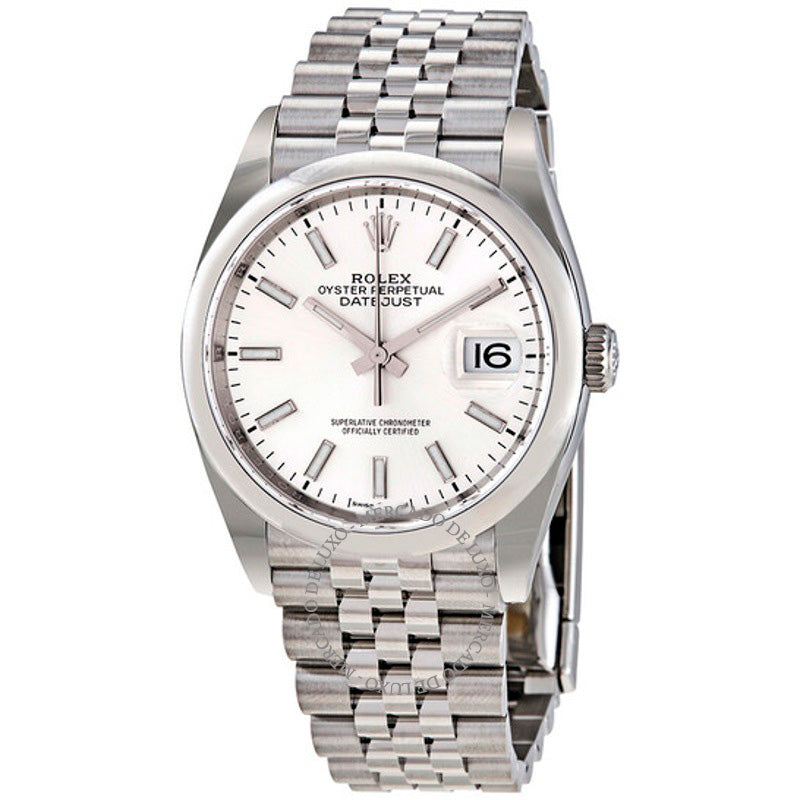 Relógio Datejust 36 Mostrador Prateado 36 mm - Mercado de Luxo - O Maior E-Commerce de Bens, Produtos e Serviços de Luxo do Brasil.