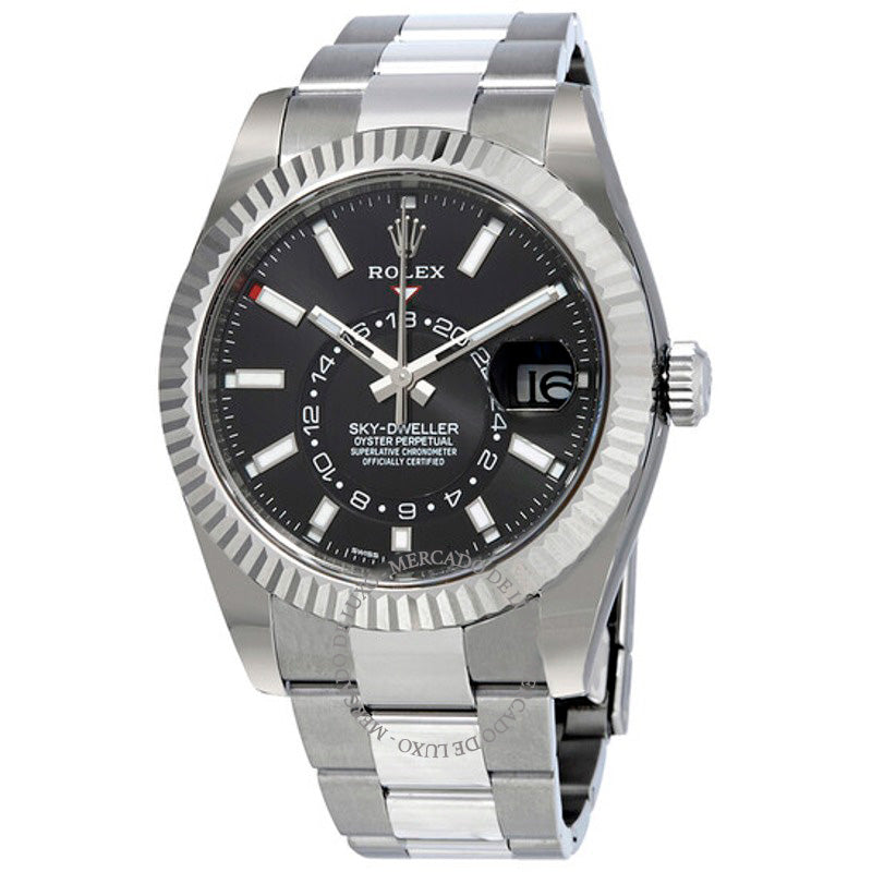 Relógio Sky-Dweller Mostrador Preto 42 mm - Mercado de Luxo - O Maior E-Commerce de Bens, Produtos e Serviços de Luxo do Brasil.