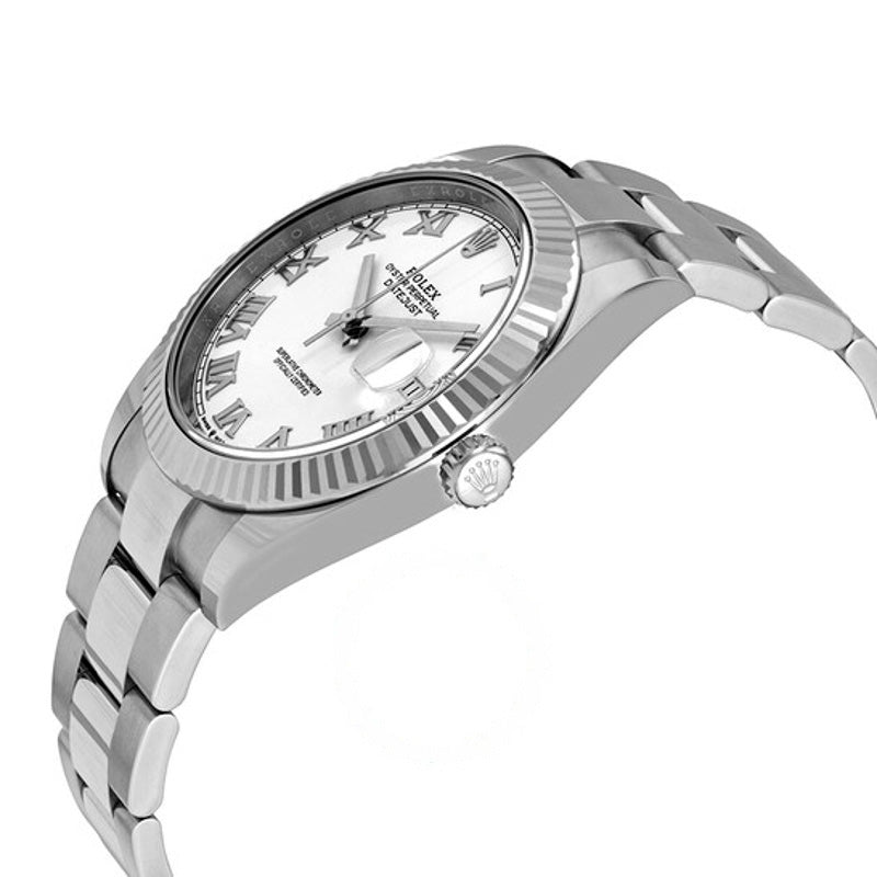 Relógio Datejust 41 Mostrador Branco 41 mm - Mercado de Luxo - O Maior E-Commerce de Bens, Produtos e Serviços de Luxo do Brasil.