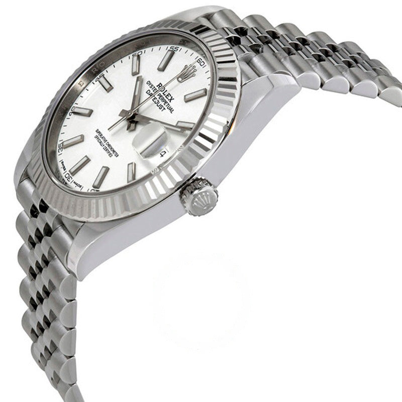 Relógio Datejust 41 Mostrador Branco 41 mm - Mercado de Luxo - O Maior E-Commerce de Bens, Produtos e Serviços de Luxo do Brasil.