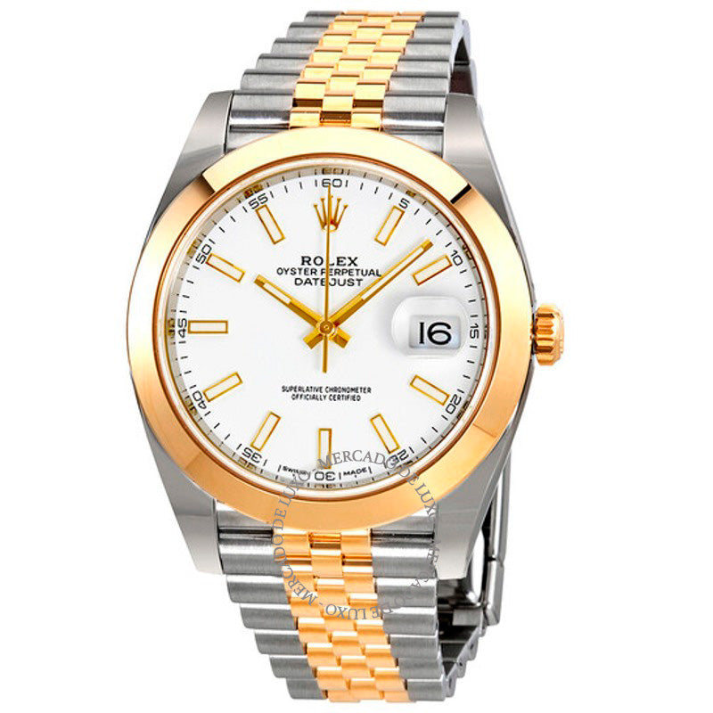 Relógio Datejust 41 Mostrador Branco 41 mm - Mercado de Luxo - O Maior E-Commerce de Bens, Produtos e Serviços de Luxo do Brasil.