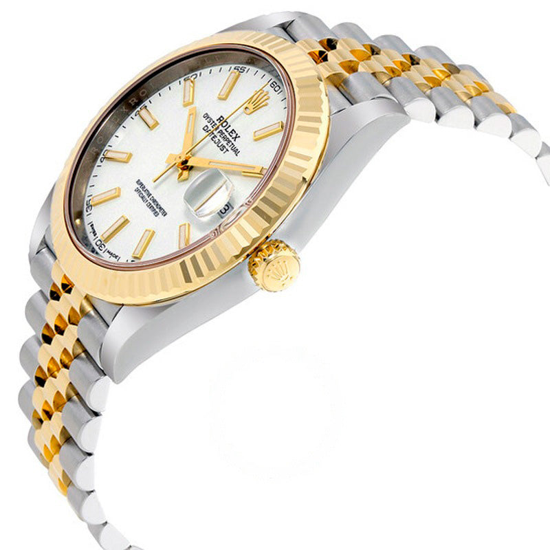 Relógio Datejust 41 Mostrador Branco 41 mm - Mercado de Luxo - O Maior E-Commerce de Bens, Produtos e Serviços de Luxo do Brasil.