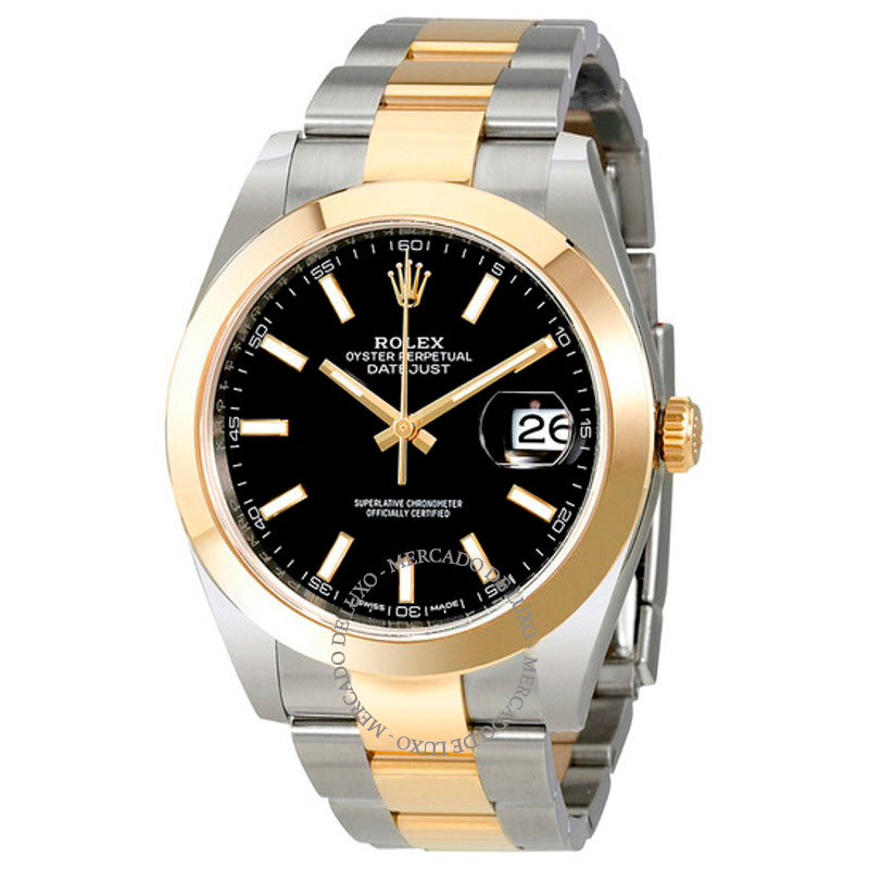 Relógio Datejust 41 Mostrador Preto 41 mm - Mercado de Luxo - O Maior E-Commerce de Bens, Produtos e Serviços de Luxo do Brasil.