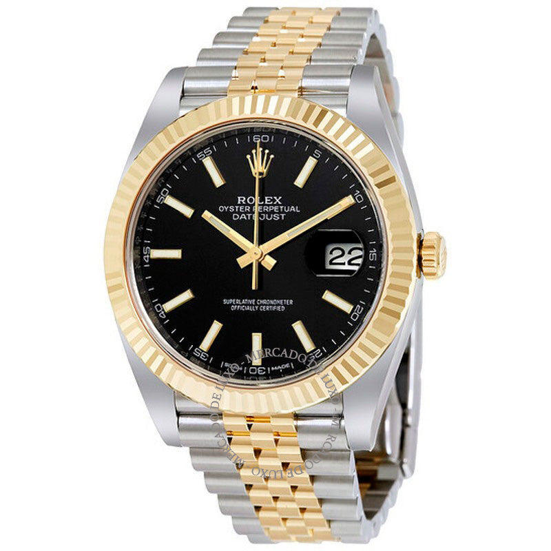 Relógio Datejust 41 Mostrador Preto 41 mm - Mercado de Luxo - O Maior E-Commerce de Bens, Produtos e Serviços de Luxo do Brasil.