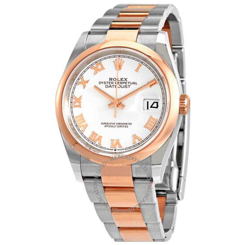 Relógio Datejust 36 Mostrador Branco 36 mm - Mercado de Luxo - O Maior E-Commerce de Bens, Produtos e Serviços de Luxo do Brasil.