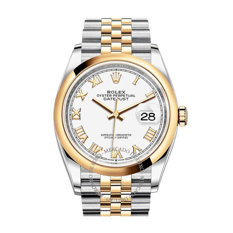 Relógio Datejust 36 Mostrador Branco 36 mm - Mercado de Luxo - O Maior E-Commerce de Bens, Produtos e Serviços de Luxo do Brasil.