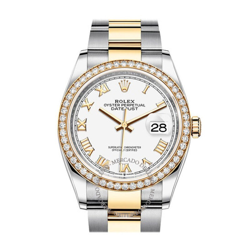 Relógio Datejust 36 Mostrador Branco 36 mm - Mercado de Luxo - O Maior E-Commerce de Bens, Produtos e Serviços de Luxo do Brasil.