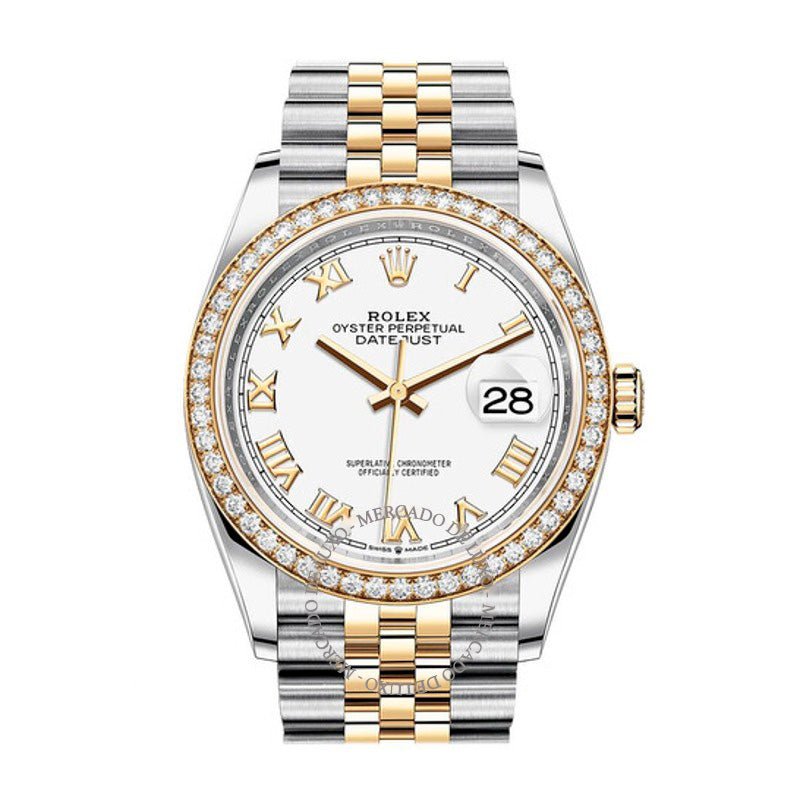 Relógio Datejust 36 Mostrador Branco 36 mm - Mercado de Luxo - O Maior E-Commerce de Bens, Produtos e Serviços de Luxo do Brasil.