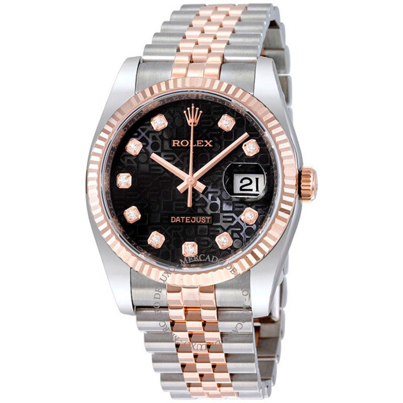 Relógio Datejust 36 Mostrador Preto 36 mm - Mercado de Luxo - O Maior E-Commerce de Bens, Produtos e Serviços de Luxo do Brasil.