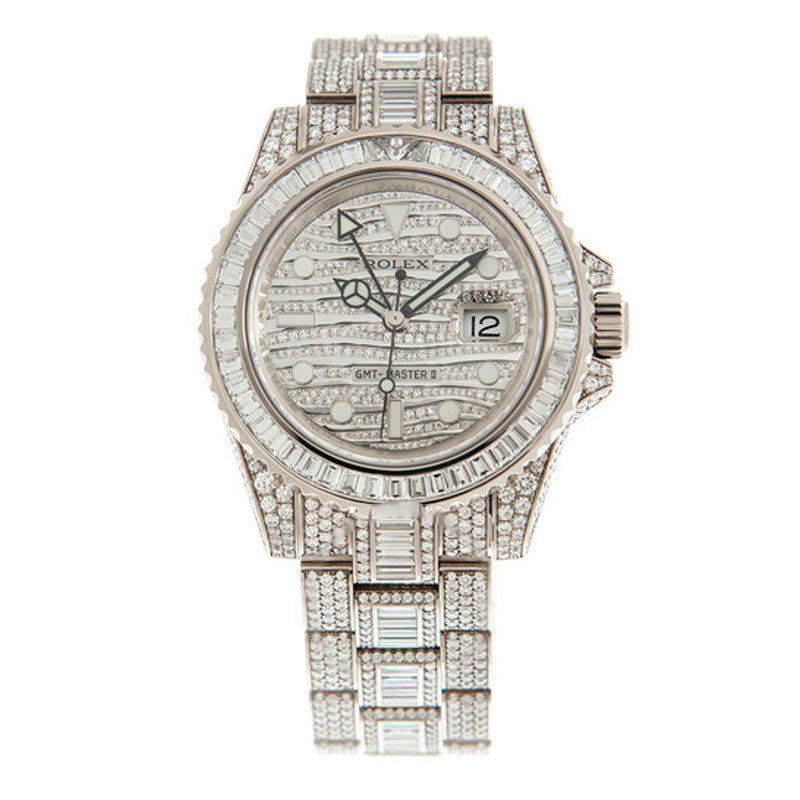 Relógio GMT Master II Diamante 40 mm - Mercado de Luxo - O Maior E-Commerce de Bens, Produtos e Serviços de Luxo do Brasil.