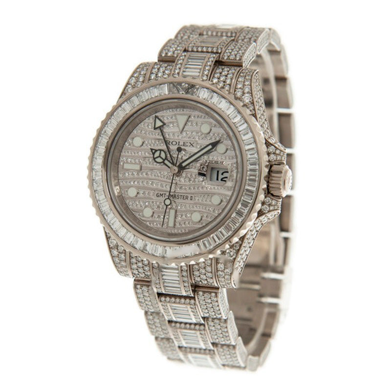 Relógio GMT Master II Diamante 40 mm - Mercado de Luxo - O Maior E-Commerce de Bens, Produtos e Serviços de Luxo do Brasil.