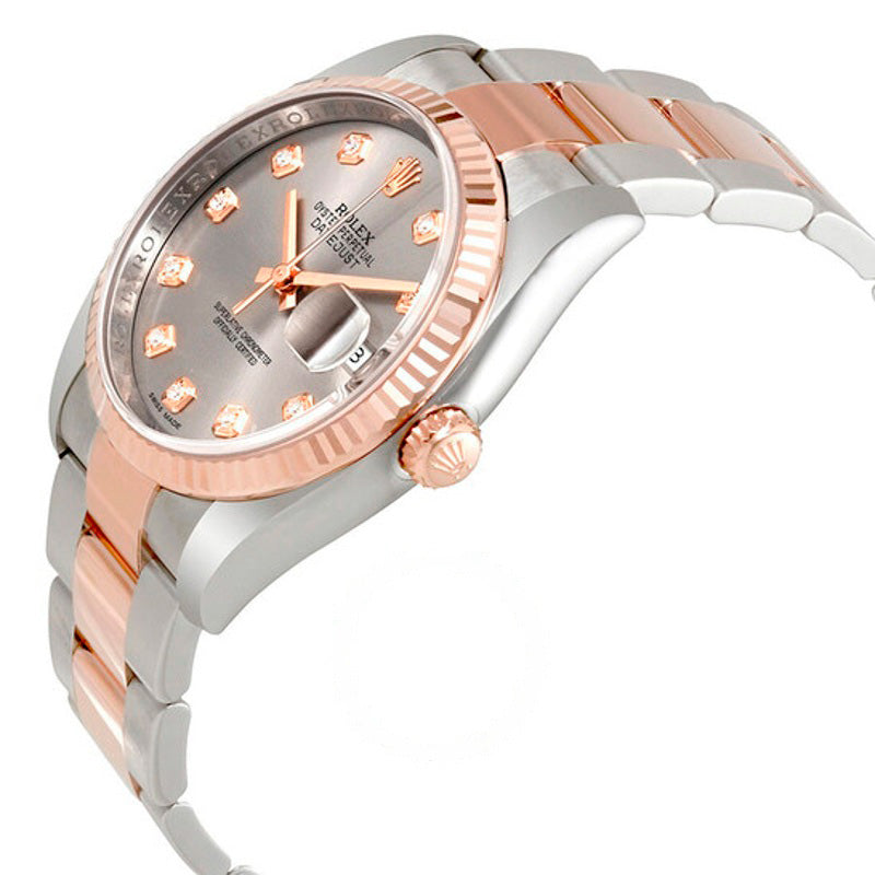 Relógio Datejust Mostrador de Ródio 36 mm - Mercado de Luxo - O Maior E-Commerce de Bens, Produtos e Serviços de Luxo do Brasil.