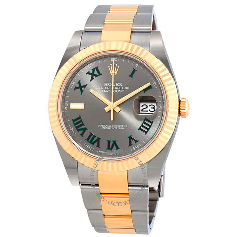 Relógio Datejust 41 Mostrador Cinza 41 mm - Mercado de Luxo - O Maior E-Commerce de Bens, Produtos e Serviços de Luxo do Brasil.