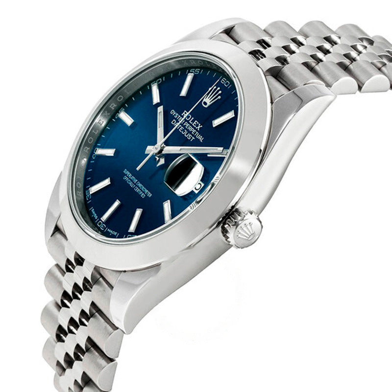 Relógio Datejust 41 Mostrador Azul 41 mm - Mercado de Luxo - O Maior E-Commerce de Bens, Produtos e Serviços de Luxo do Brasil.