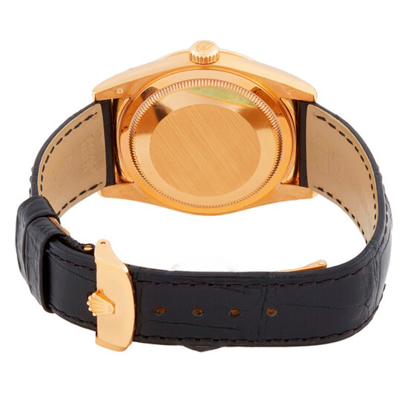 Relógio Mostrador Dia Data Cognac 36 mm - Mercado de Luxo - O Maior E-Commerce de Bens, Produtos e Serviços de Luxo do Brasil.