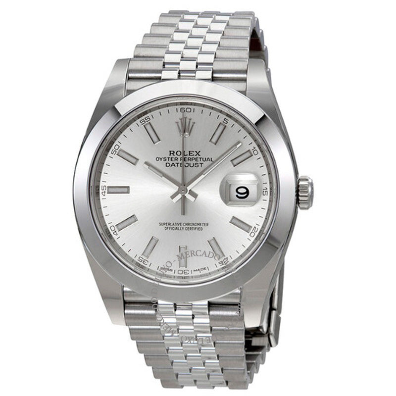 Relógio Datejust Mostrador Prateado 41 mm - Mercado de Luxo - O Maior E-Commerce de Bens, Produtos e Serviços de Luxo do Brasil.