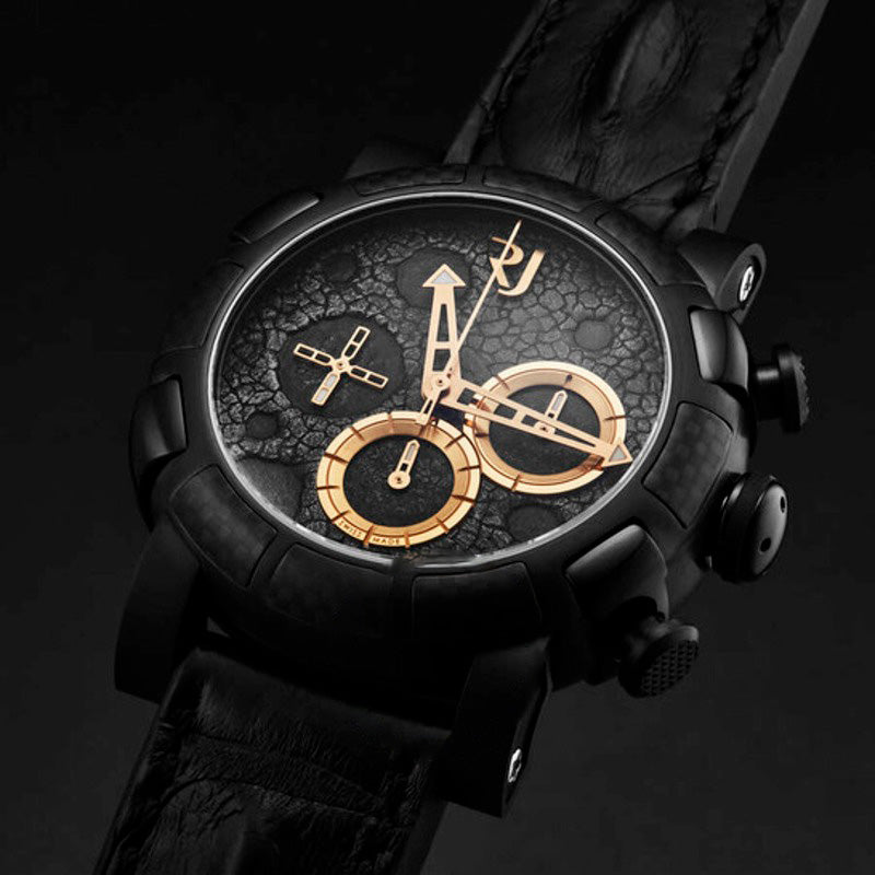 Relógio Moon Dust-Dna Cronógrafo Automático Mostrador Preto 46 mm - Mercado de Luxo - O Maior E-Commerce de Bens, Produtos e Serviços de Luxo do Brasil.