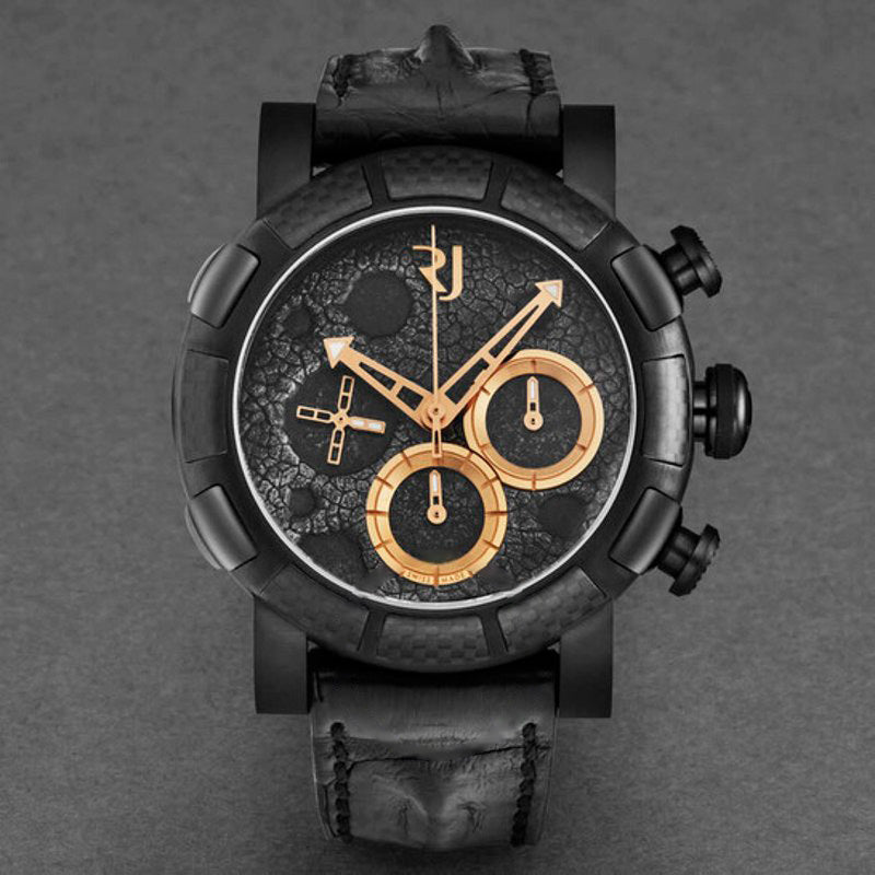 Relógio Moon Dust-Dna Cronógrafo Automático Mostrador Preto 46 mm - Mercado de Luxo - O Maior E-Commerce de Bens, Produtos e Serviços de Luxo do Brasil.