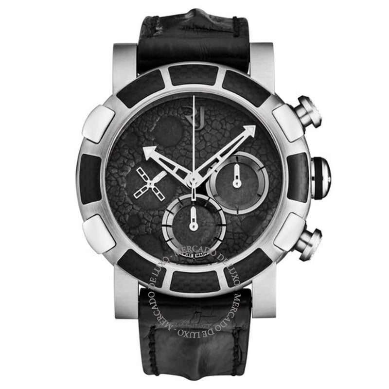 Relógio Moon Dust-Dna Cronógrafo Automático Mostrador Preto 46 mm - Mercado de Luxo - O Maior E-Commerce de Bens, Produtos e Serviços de Luxo do Brasil.