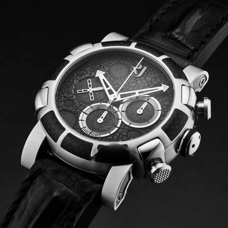 Relógio Moon Dust-Dna Cronógrafo Automático Mostrador Preto 46 mm - Mercado de Luxo - O Maior E-Commerce de Bens, Produtos e Serviços de Luxo do Brasil.