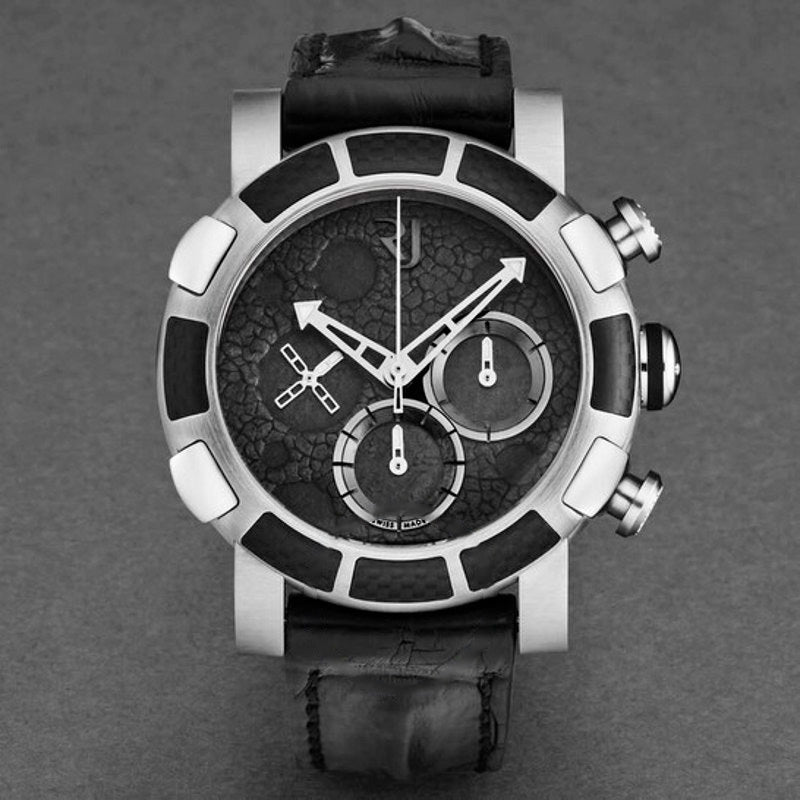 Relógio Moon Dust-Dna Cronógrafo Automático Mostrador Preto 46 mm - Mercado de Luxo - O Maior E-Commerce de Bens, Produtos e Serviços de Luxo do Brasil.