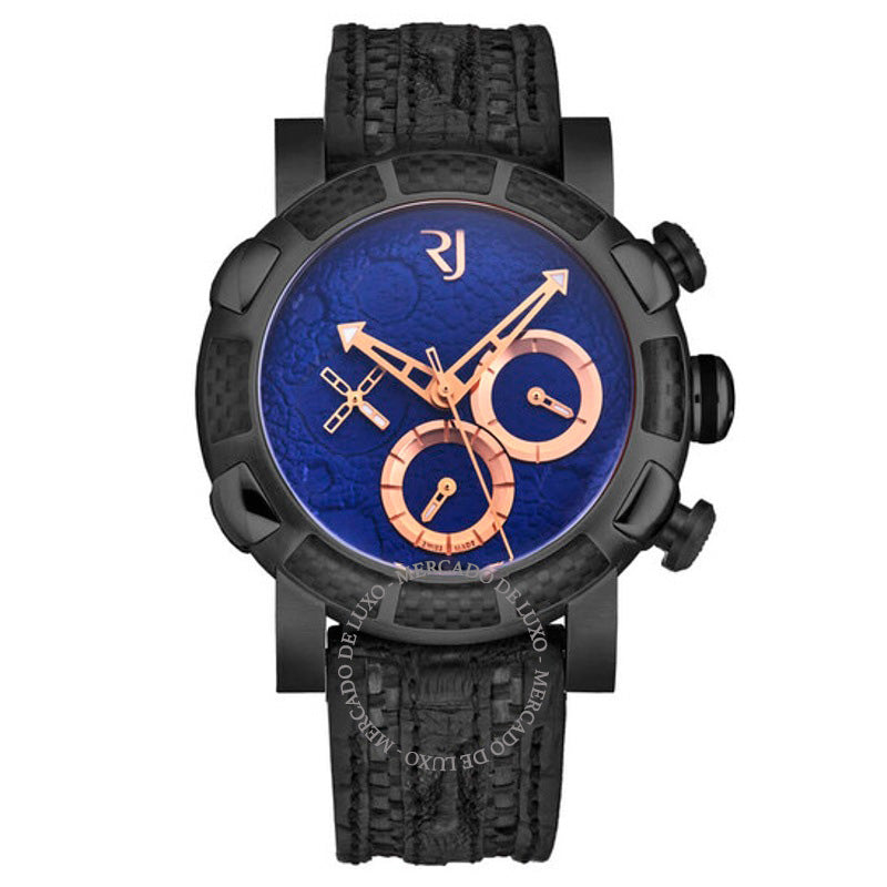 Relógio Moon Dust-Dna Cronógrafo Automático Mostrador Azul 46 mm - Mercado de Luxo - O Maior E-Commerce de Bens, Produtos e Serviços de Luxo do Brasil.