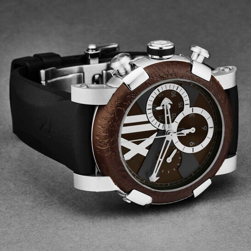 Relógio Titanic-Dna Cronógrafo Automático Mostrador Marrom 46 mm - Mercado de Luxo - O Maior E-Commerce de Bens, Produtos e Serviços de Luxo do Brasil.