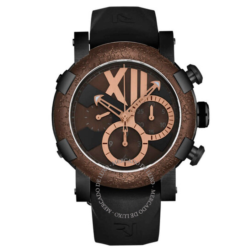 Relógio Titanic-Dna Cronógrafo Automático Mostrador Marrom 46 mm - Mercado de Luxo - O Maior E-Commerce de Bens, Produtos e Serviços de Luxo do Brasil.