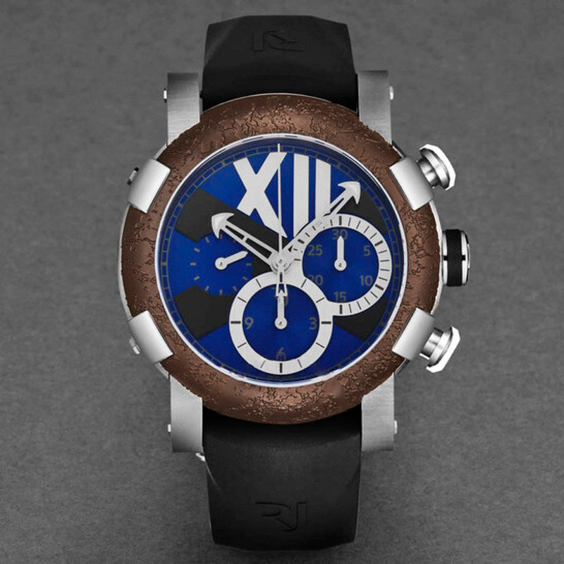 Relógio Titanic-Dna Cronógrafo Automático Mostrador Azul 46 mm - Mercado de Luxo - O Maior E-Commerce de Bens, Produtos e Serviços de Luxo do Brasil.