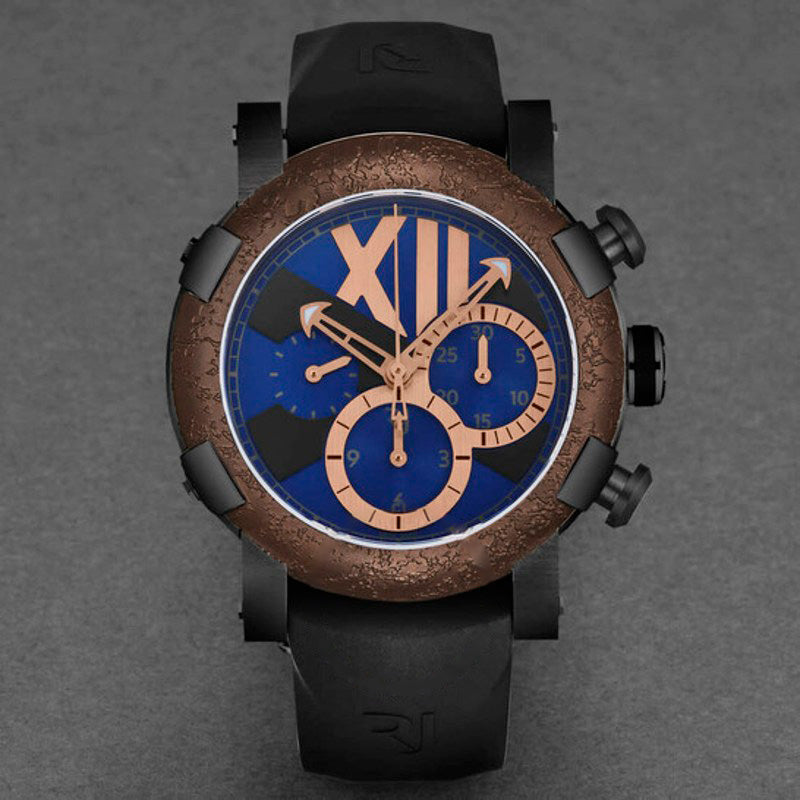 Relógio Titanic-Dna Cronógrafo Automático Mostrador Azul 46 mm - Mercado de Luxo - O Maior E-Commerce de Bens, Produtos e Serviços de Luxo do Brasil.