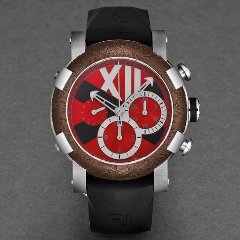 Relógio Titanic-Dna Cronógrafo Automático Mostrador Vermelho 46 mm - Mercado de Luxo - O Maior E-Commerce de Bens, Produtos e Serviços de Luxo do Brasil.