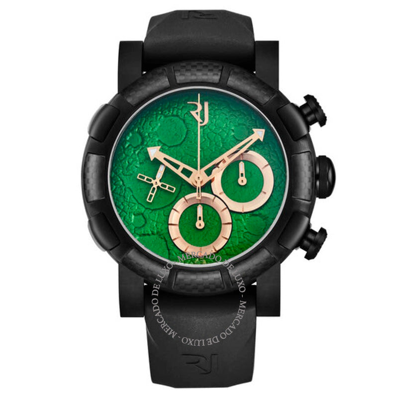 Relógio Moon Dust Cronógrafo Automático Mostrador Verde 46 mm - Mercado de Luxo - O Maior E-Commerce de Bens, Produtos e Serviços de Luxo do Brasil.