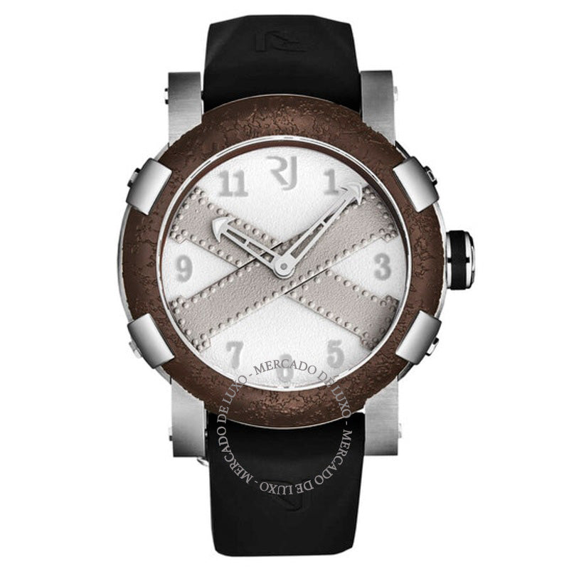 Relógio Titanic A La Grande Automático Mostrador Branco 46 mm - Mercado de Luxo - O Maior E-Commerce de Bens, Produtos e Serviços de Luxo do Brasil.