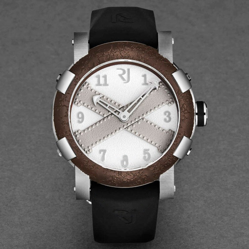 Relógio Titanic A La Grande Automático Mostrador Branco 46 mm - Mercado de Luxo - O Maior E-Commerce de Bens, Produtos e Serviços de Luxo do Brasil.