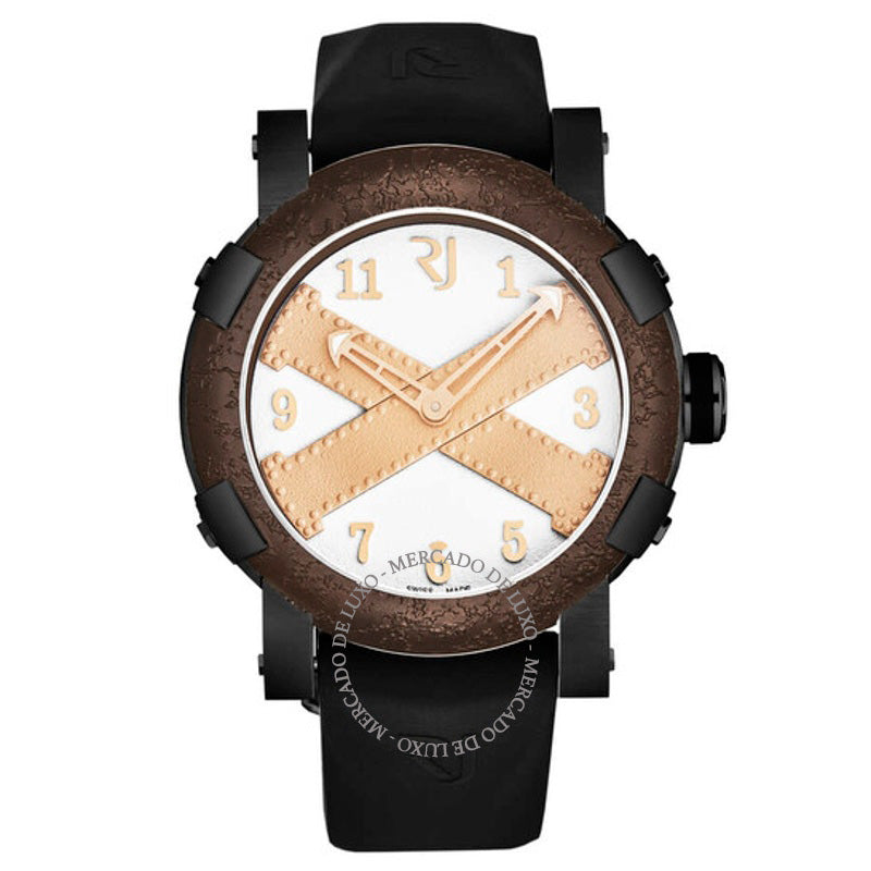 Relógio Titanic A La Grande Automático Mostrador Branco 46 mm - Mercado de Luxo - O Maior E-Commerce de Bens, Produtos e Serviços de Luxo do Brasil.