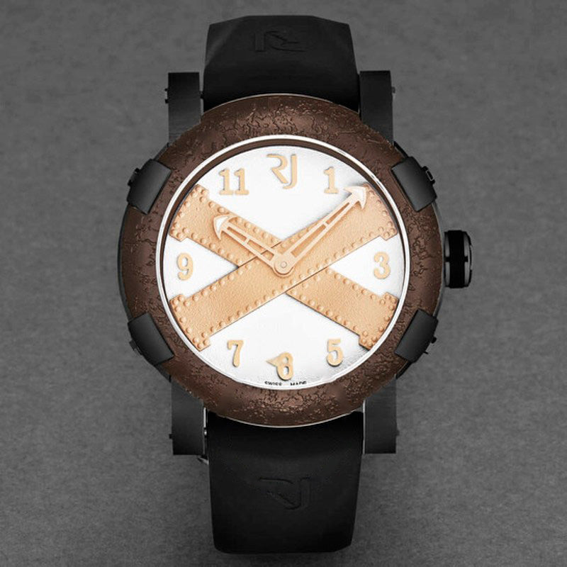 Relógio Titanic A La Grande Automático Mostrador Branco 46 mm - Mercado de Luxo - O Maior E-Commerce de Bens, Produtos e Serviços de Luxo do Brasil.