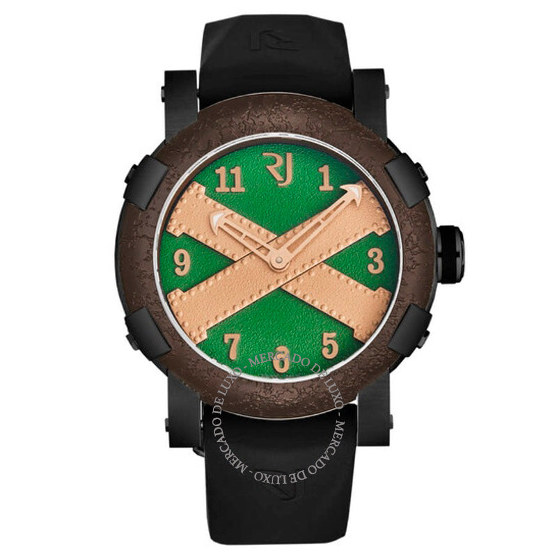 Relógio Titanic A La Grande Automático Mostrador Verde 46 mm - Mercado de Luxo - O Maior E-Commerce de Bens, Produtos e Serviços de Luxo do Brasil.