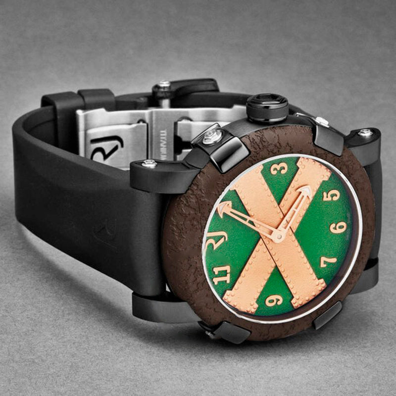 Relógio Titanic A La Grande Automático Mostrador Verde 46 mm - Mercado de Luxo - O Maior E-Commerce de Bens, Produtos e Serviços de Luxo do Brasil.