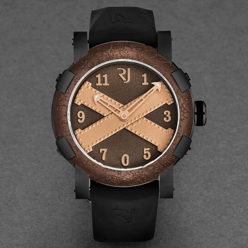 Relógio Titanic A La Grande Automático Mostrador Marrom 46 mm - Mercado de Luxo - O Maior E-Commerce de Bens, Produtos e Serviços de Luxo do Brasil.