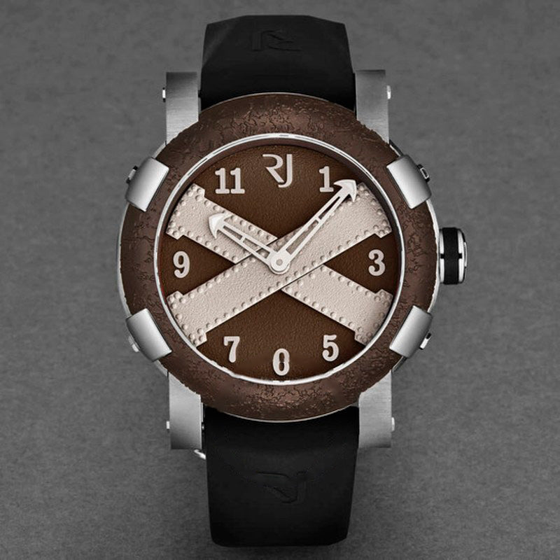 Relógio Titanic A La Grande Automático Mostrador Marrom 46 mm - Mercado de Luxo - O Maior E-Commerce de Bens, Produtos e Serviços de Luxo do Brasil.