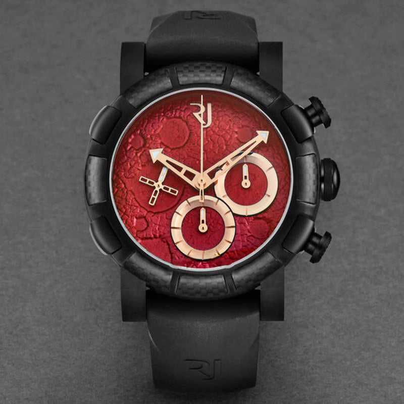 Relógio Moon Dust Cronógrafo Automático Mostrador Vermelho 46 mm - Mercado de Luxo - O Maior E-Commerce de Bens, Produtos e Serviços de Luxo do Brasil.