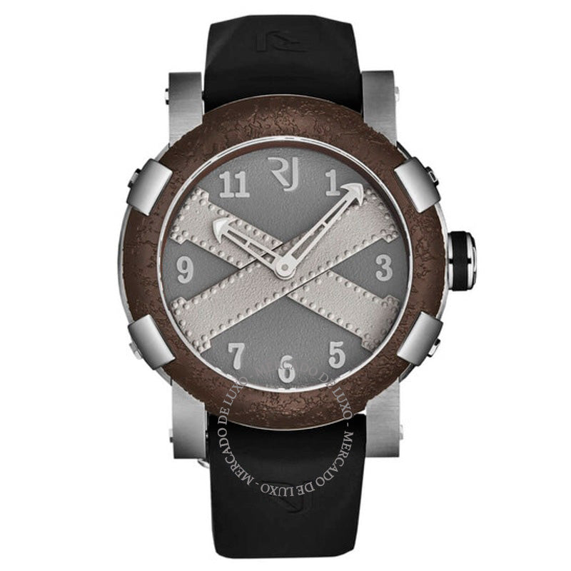Relógio Titanic A La Grande Automático Mostrador Cinza 46 mm - Mercado de Luxo - O Maior E-Commerce de Bens, Produtos e Serviços de Luxo do Brasil.