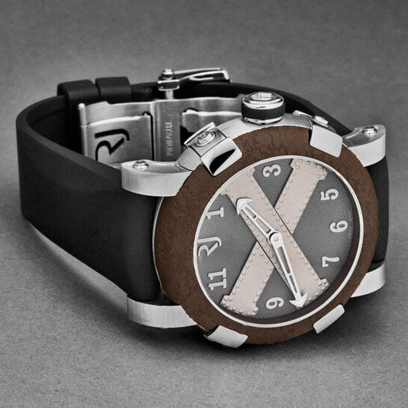 Relógio Titanic A La Grande Automático Mostrador Cinza 46 mm - Mercado de Luxo - O Maior E-Commerce de Bens, Produtos e Serviços de Luxo do Brasil.