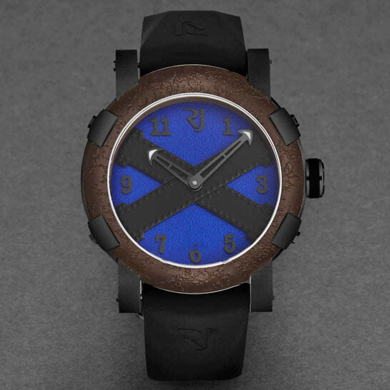 Relógio Titanic A La Grande Automático Mostrador Azul 46 mm - Mercado de Luxo - O Maior E-Commerce de Bens, Produtos e Serviços de Luxo do Brasil.
