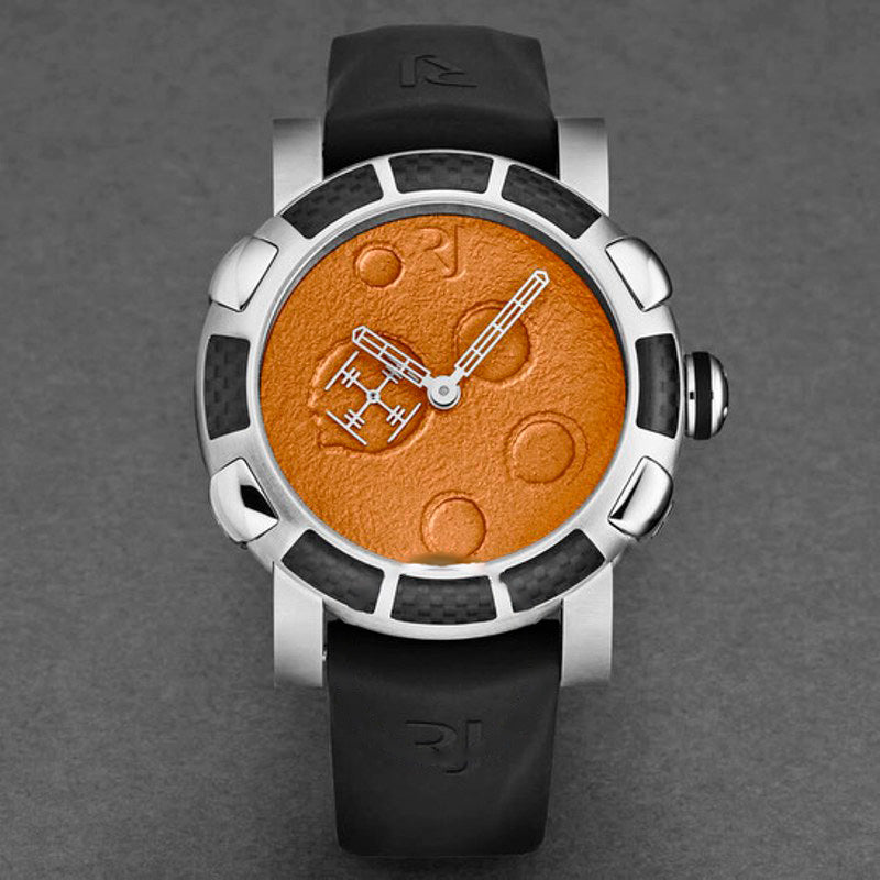 Relógio Moondust Automático Mostrador Laranja 46 mm - Mercado de Luxo - O Maior E-Commerce de Bens, Produtos e Serviços de Luxo do Brasil.