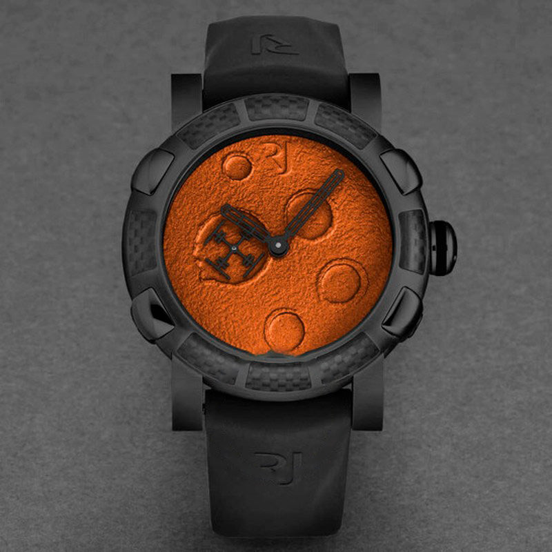Relógio Moon Dust Automático Mostrador Laranja 46 mm - Mercado de Luxo - O Maior E-Commerce de Bens, Produtos e Serviços de Luxo do Brasil.