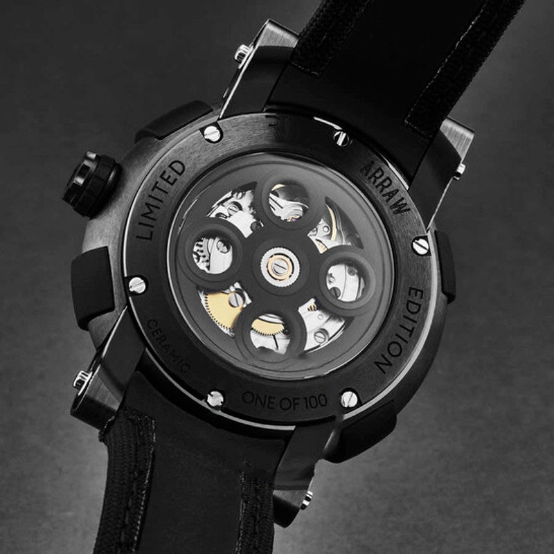 Relógio Arraw 6919 Mostrador Automático Cinza 45 mm - Mercado de Luxo - O Maior E-Commerce de Bens, Produtos e Serviços de Luxo do Brasil.