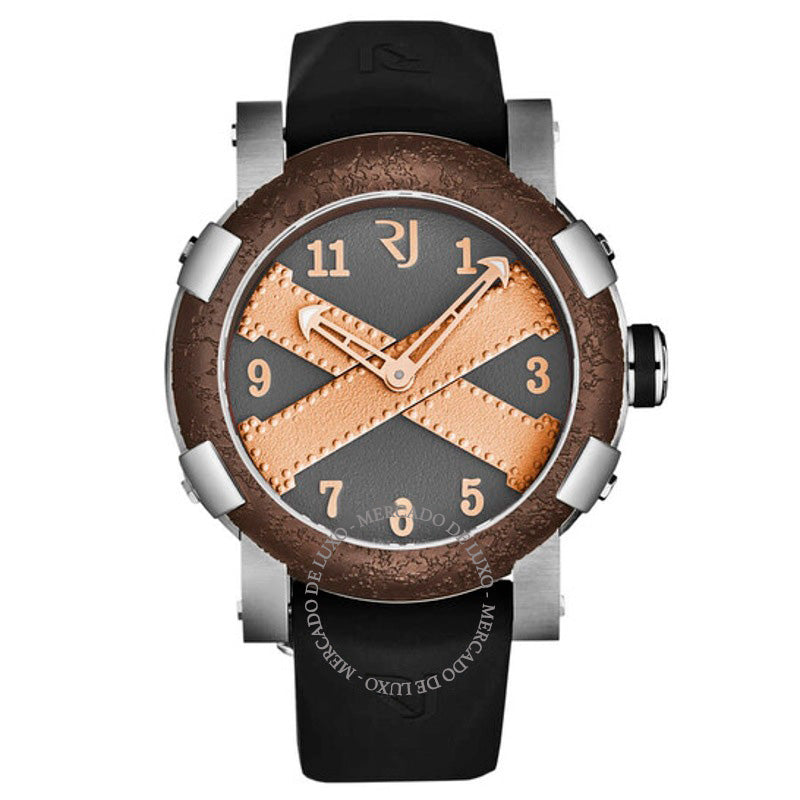 Relógio Titanic A La Grande Mostrador Cinza 46 mm - Mercado de Luxo - O Maior E-Commerce de Bens, Produtos e Serviços de Luxo do Brasil.
